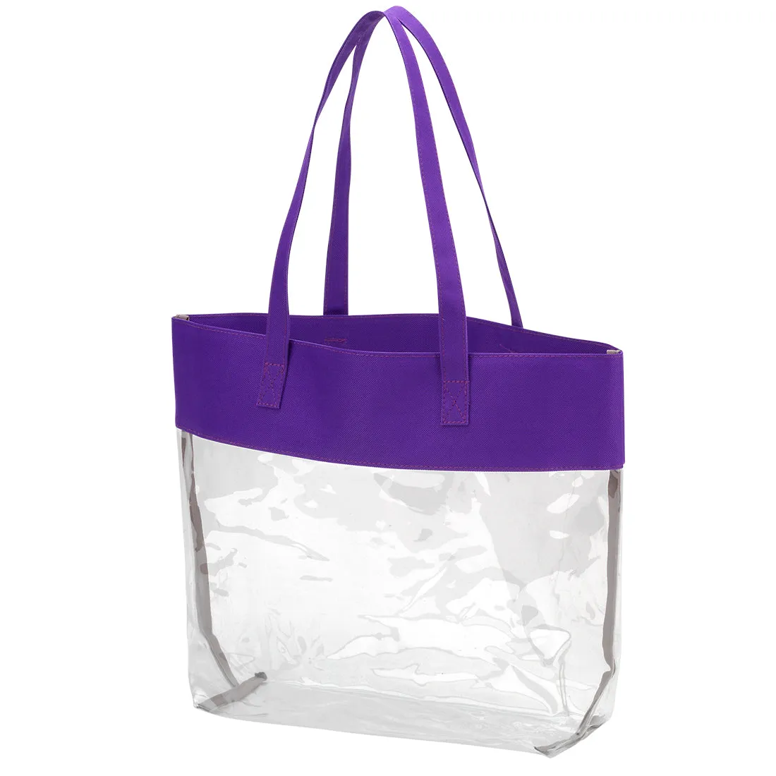 Personalized Clear Stadium Approved Tote Bag, Game Day Bag, Concert Purse