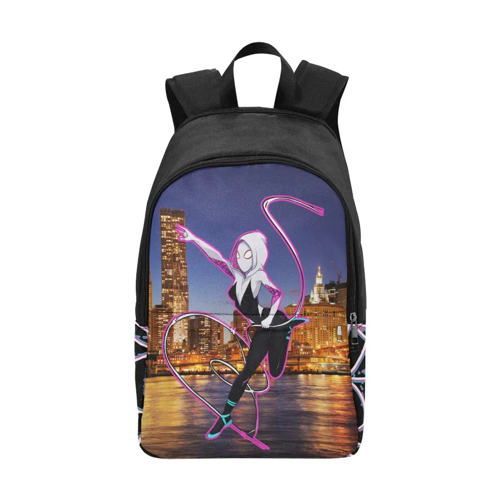 Personalized Spidergirl Bookbag, Travel Bag, Backpack