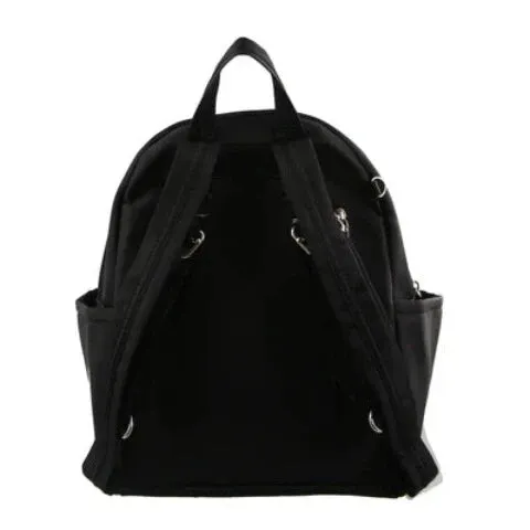 Pierre Cardin Nylon Anti - Theft Backpack - Black