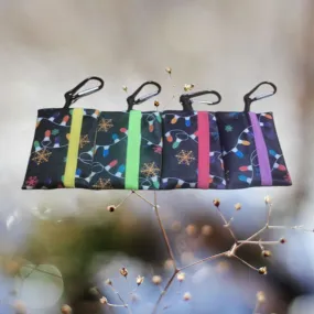 Poo Bag Pouches- Christmas Lights