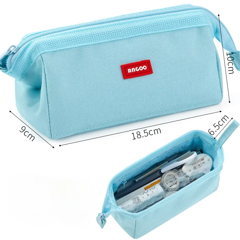 Portable Simple Pencil Case Boys and Girls Large Capacity Pen Case