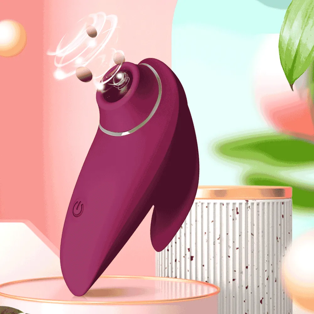 Portable Sucking Vibrator Oral Clitoris Stimulator