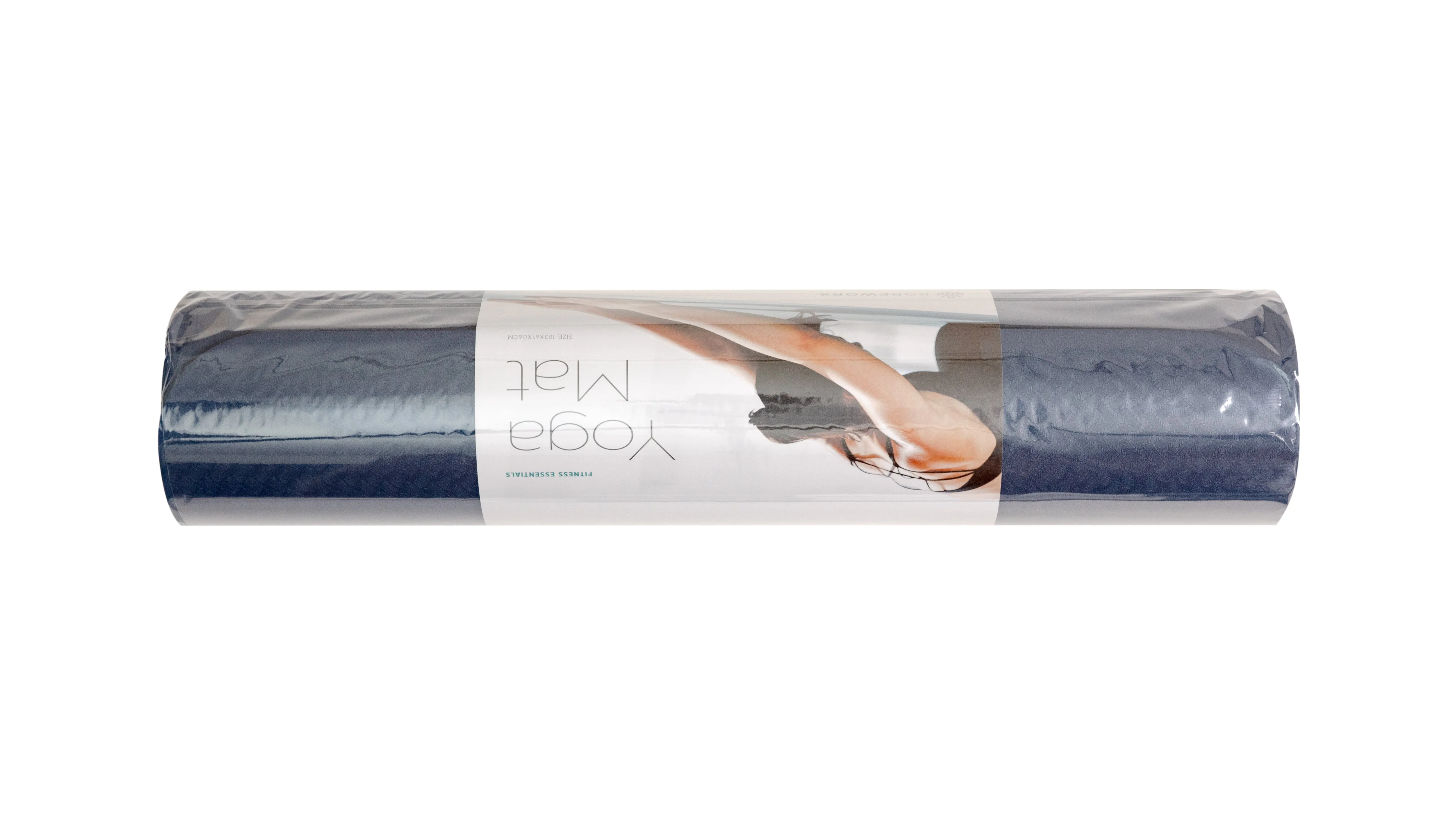 Premium Quality Non-Slip Yoga Mat (HD890128) Blue