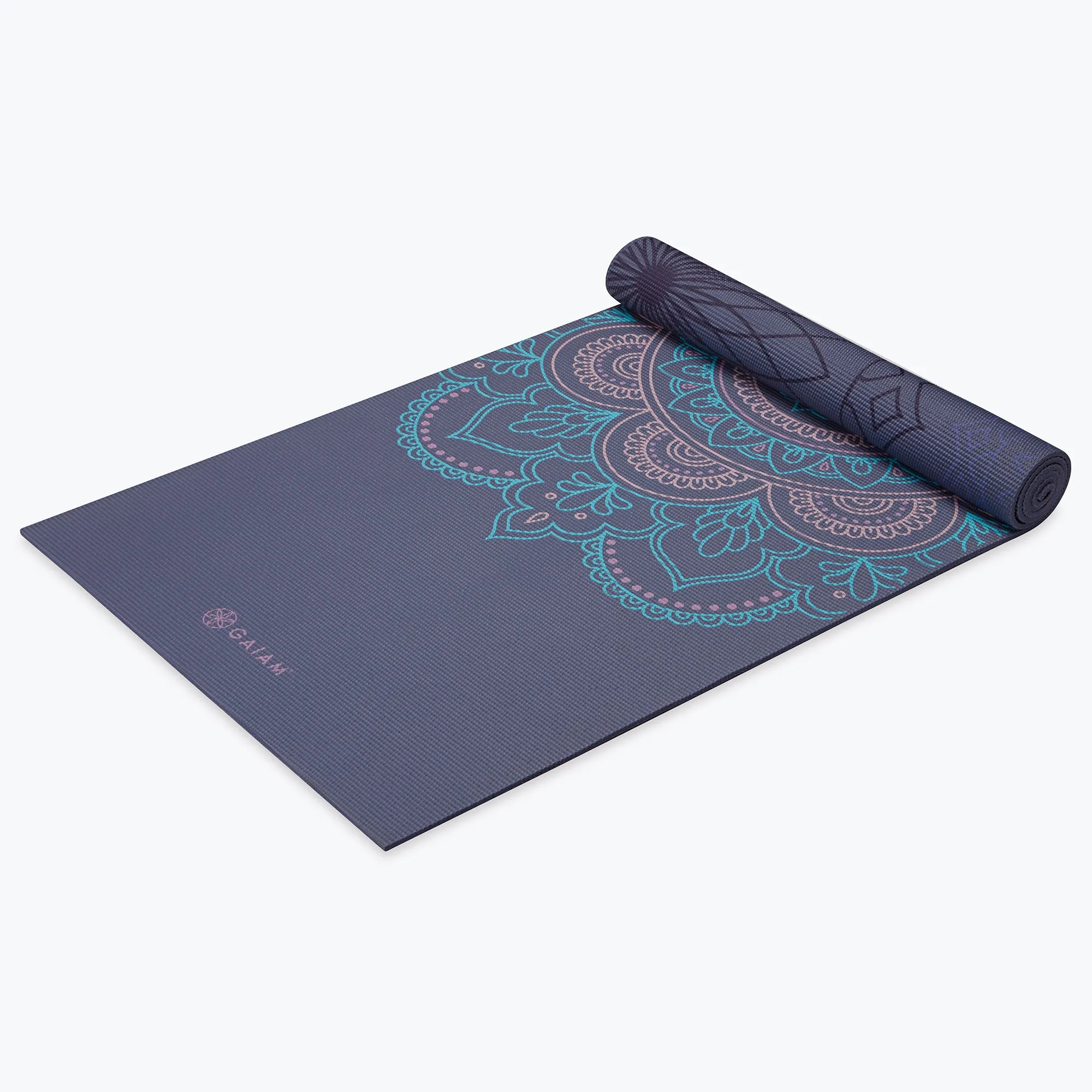 Premium Reversible Purple Illusion Yoga Mat (6mm)