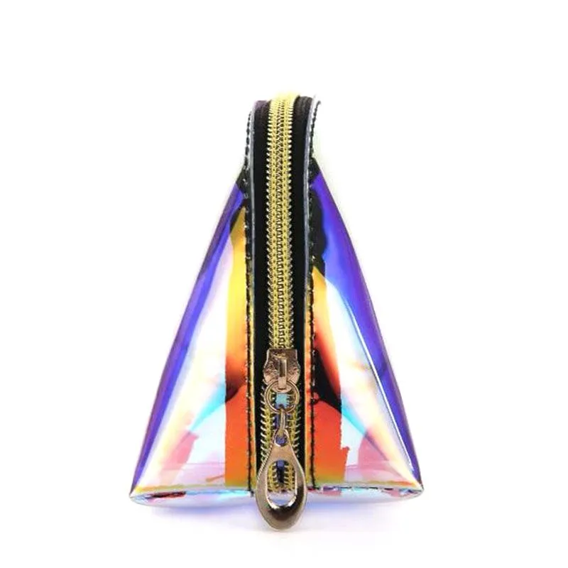 Pretty Holographic Cosmetic Bag