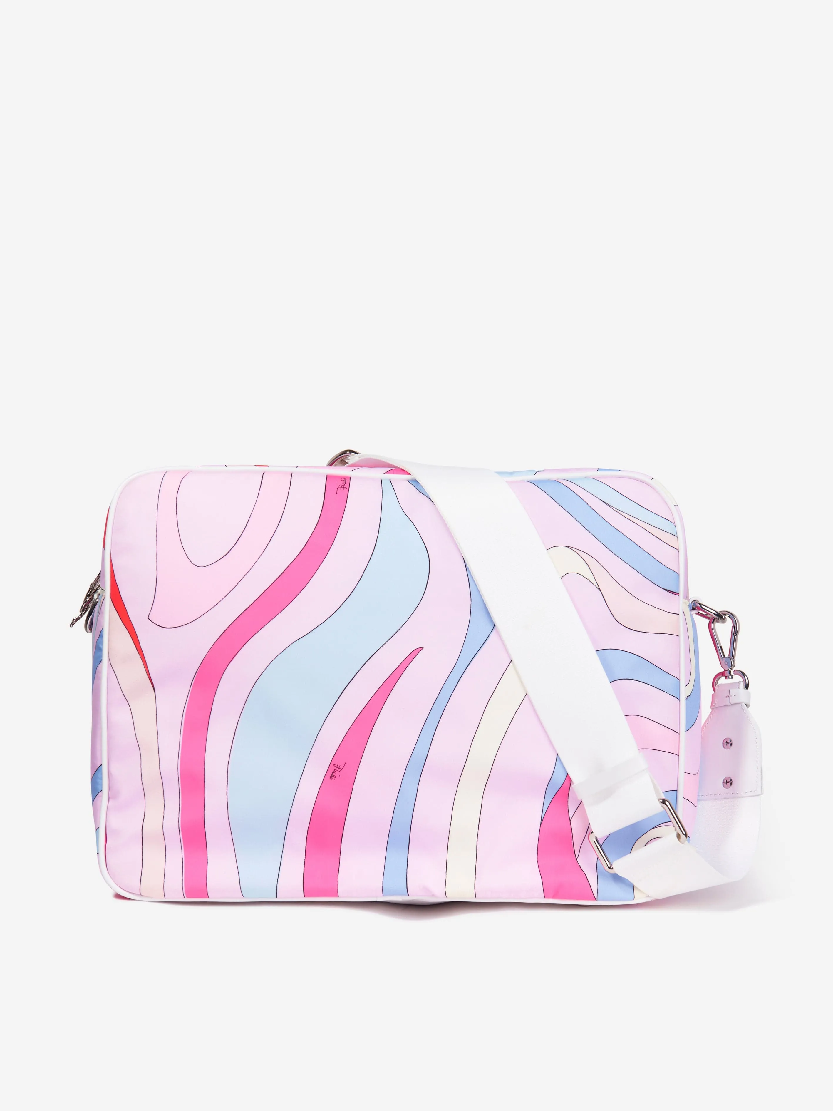 Pucci Baby Girls Marmo Print Changing Bag in Multicolour (35cm)