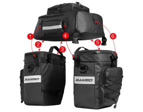 Rambo TRIPLE ACCESSORY BAG