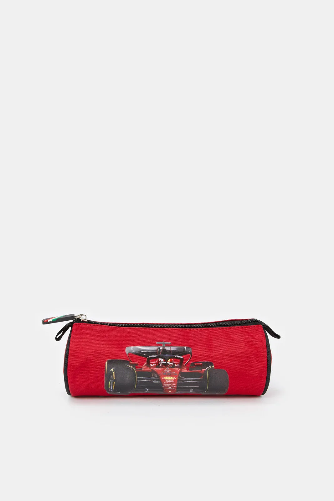 Red Ferrari Time Road Print Pencil Case