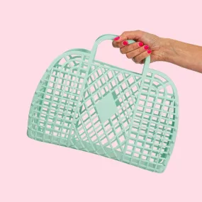 Retro Basket | Large Mint