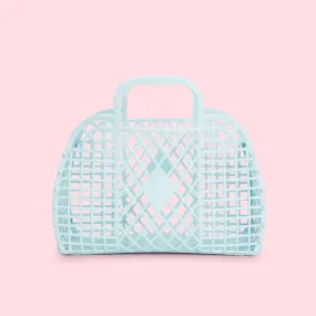 Retro Basket | Small Blue