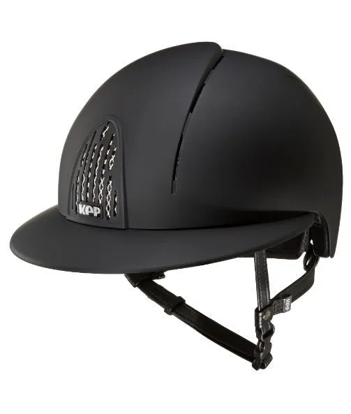 Riding Helmet Smart Black with Polo Visor