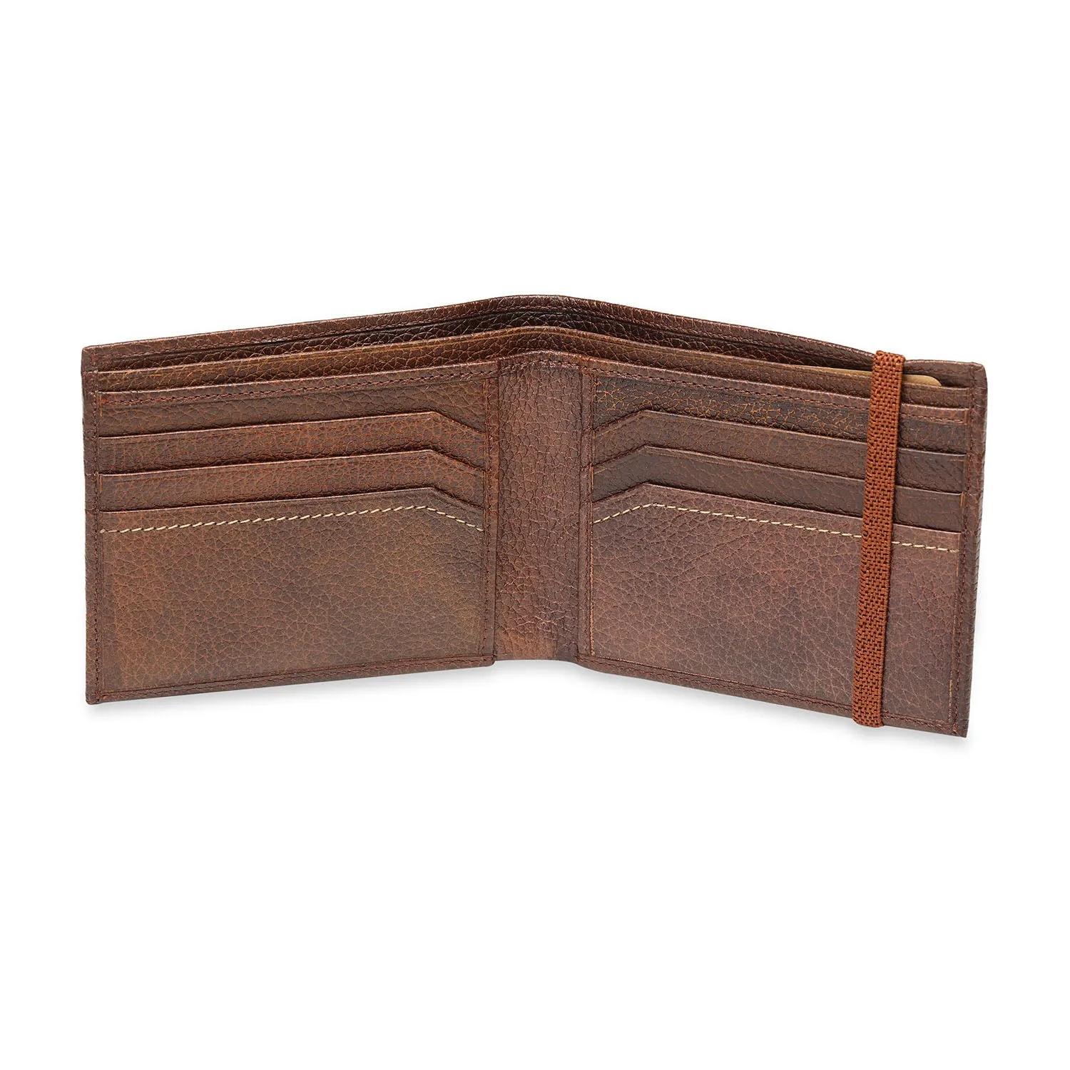 RL Iris Elastic Mens Leather Wallet