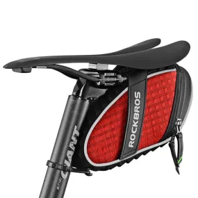 ROCKBROS MTB Bicycle Bag 3D Shell Saddle Rainproof Tail Rear Bag