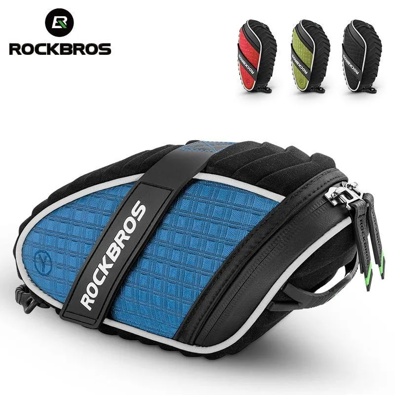 ROCKBROS MTB Bicycle Bag 3D Shell Saddle Rainproof Tail Rear Bag