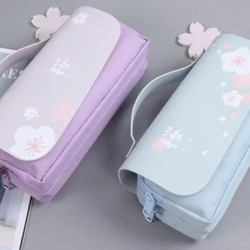 Sakura Cherry Blossom Pencil Bag