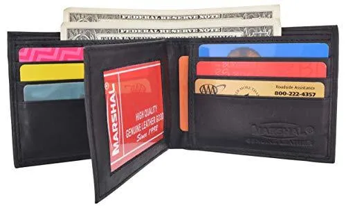 Scorpio Zodiac Sign Bifold Trifold Genuine Leather Men's Wallets