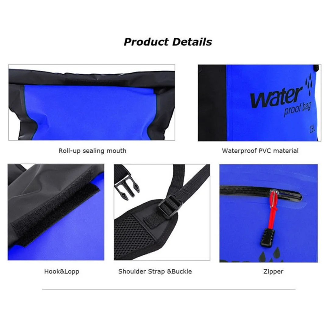 Scuba 25l Waterproof Dry Bag - Various Colors