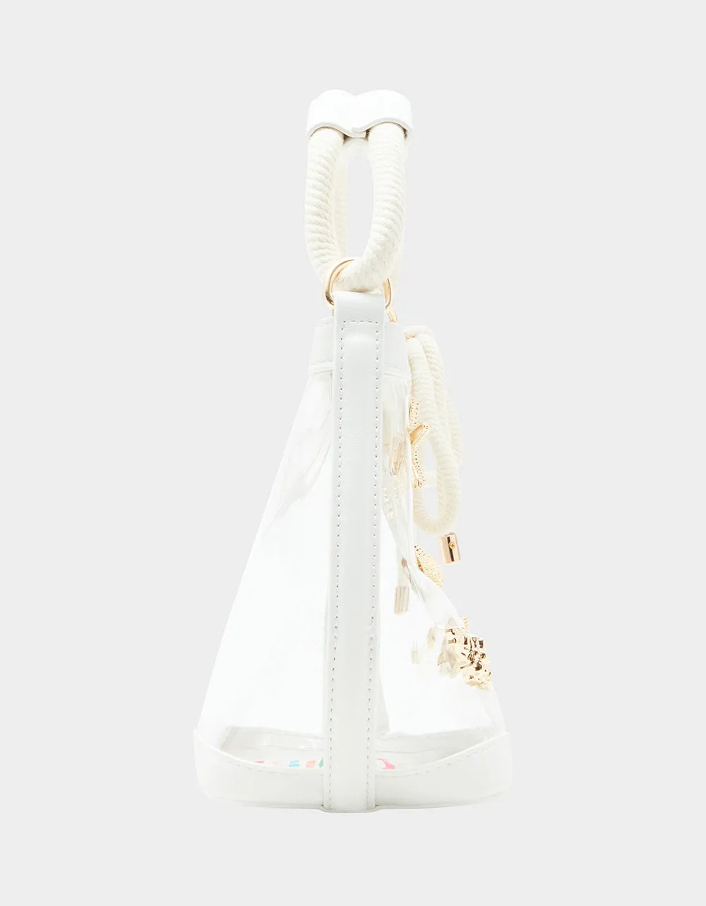 SEAS THE DAY BUCKET BAG WHITE