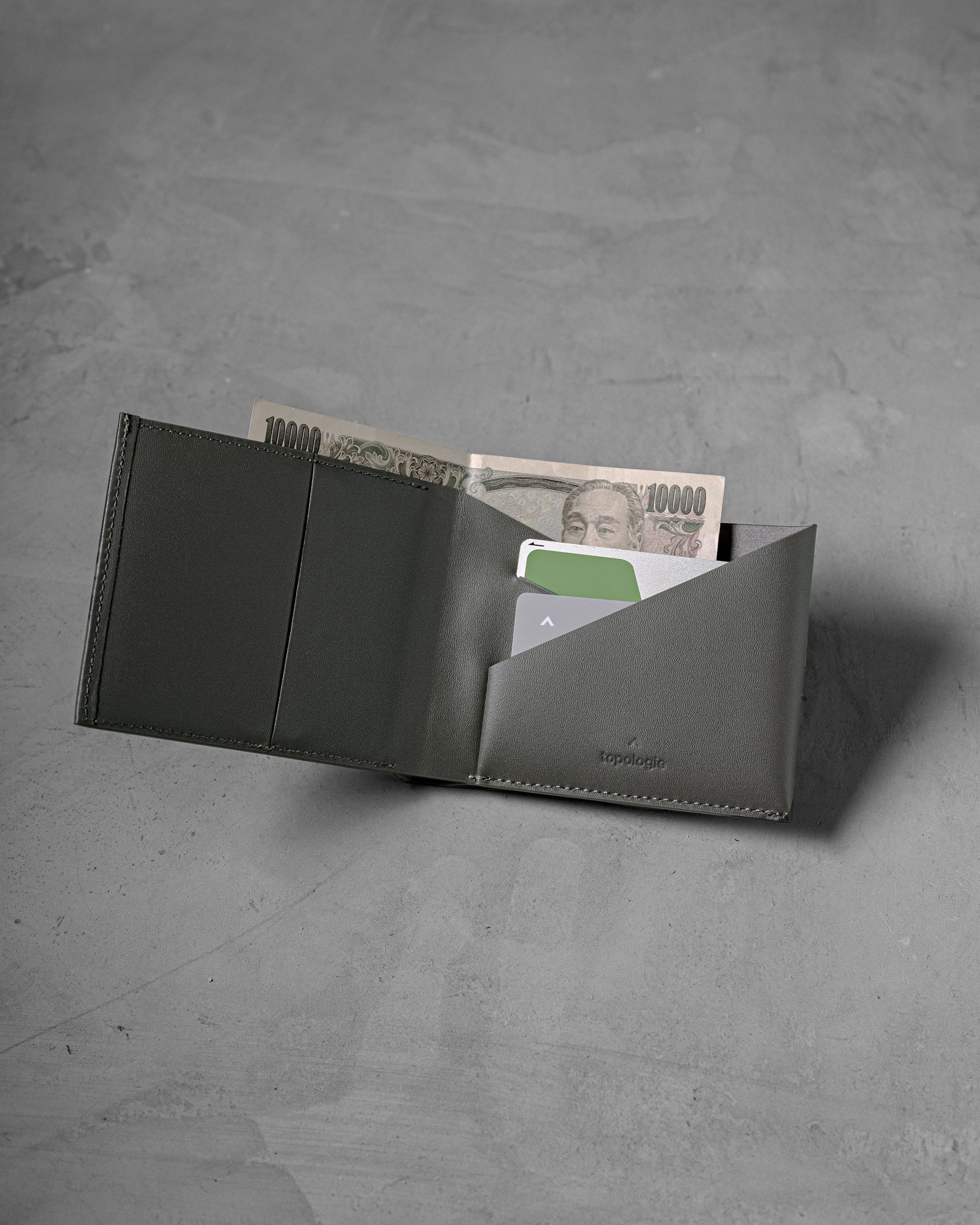 Slim Coin Wallet Plus Grey