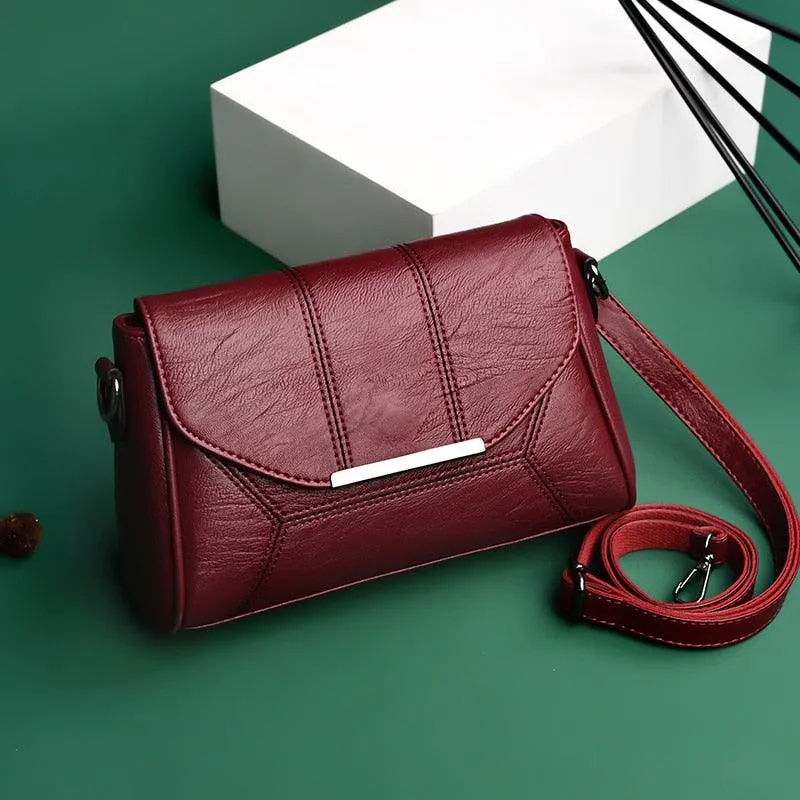 Soft Pu Leather Crossbody Bag