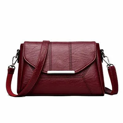 Soft Pu Leather Crossbody Bag