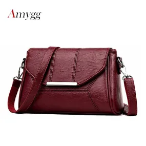 Soft Pu Leather Crossbody Bag