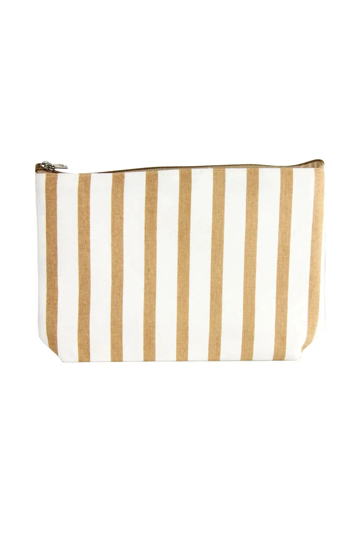 Striped Cosmetic Bag