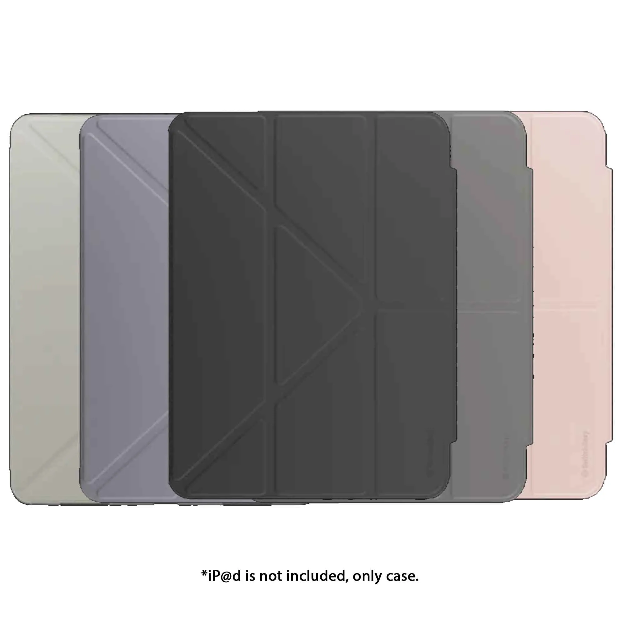 SwitchEasy Origami Nude for iPad Air 11" ( 2024 ) M2 / iPad Pro 11" ( 2022-2018 ) / iPad Air 10.9" ( 2022-2020 ) - Build-in Pencil Holder