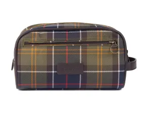 Tartan Washbag in Classic Tartan by Barbour