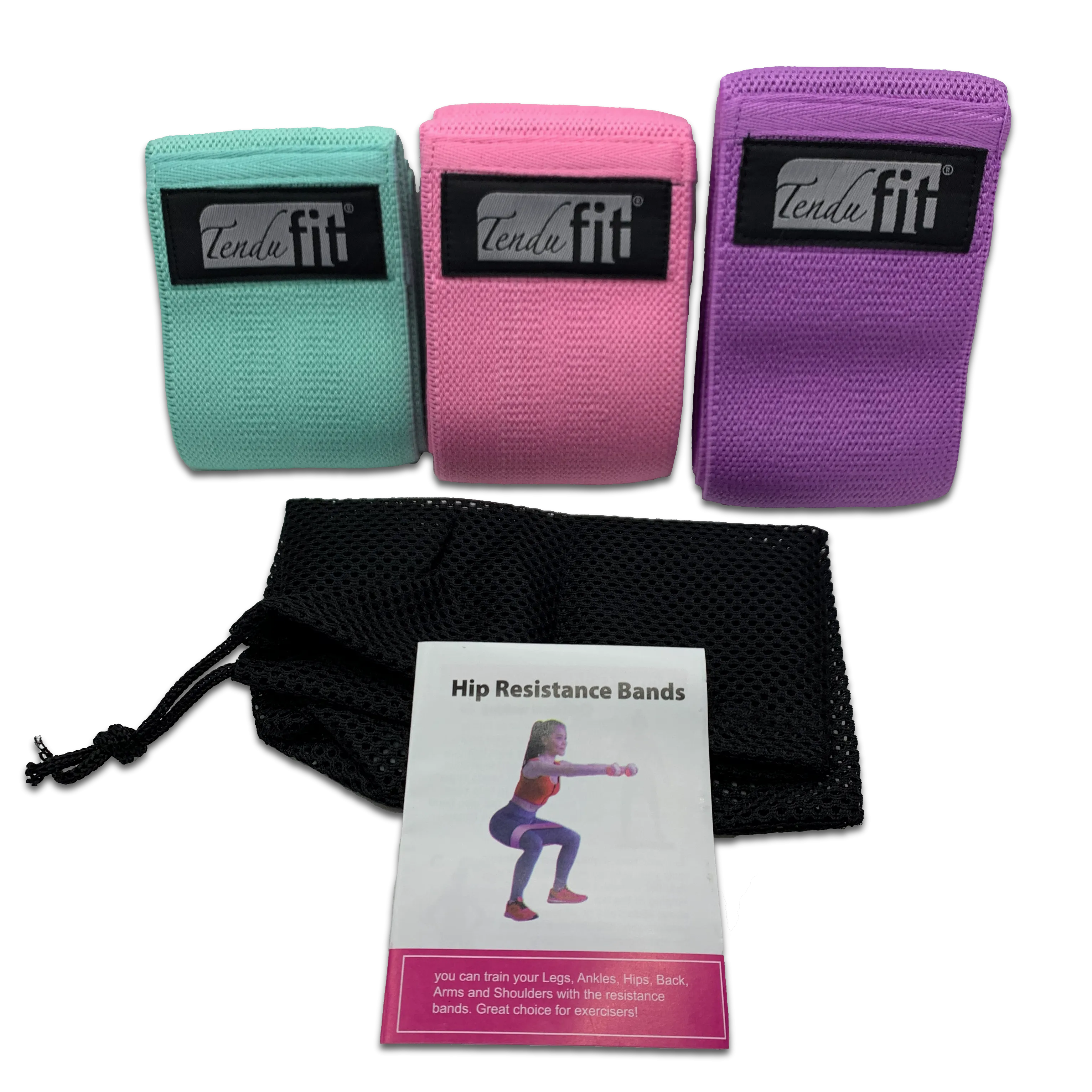 Tendu Booty Bands- Set of 3- T1071