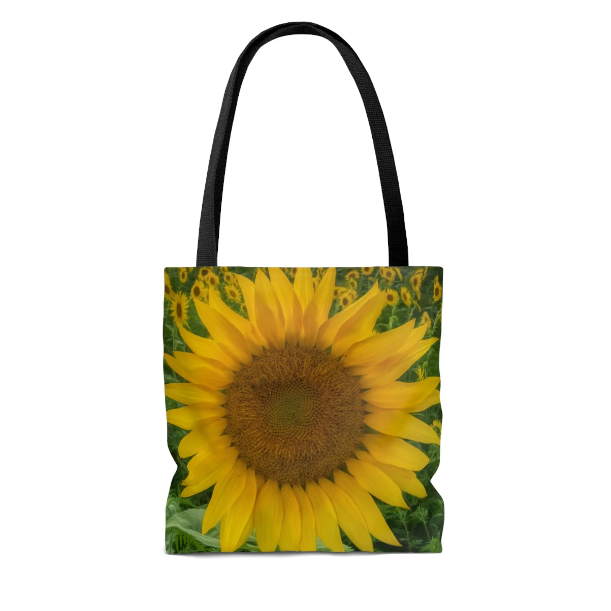 The Lead Sunflower Art Tote