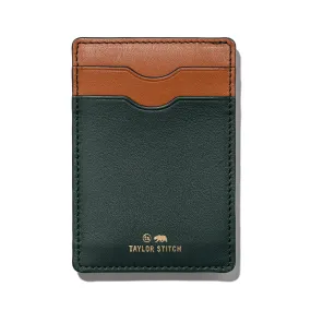 The Minimalist Wallet in Evergreen