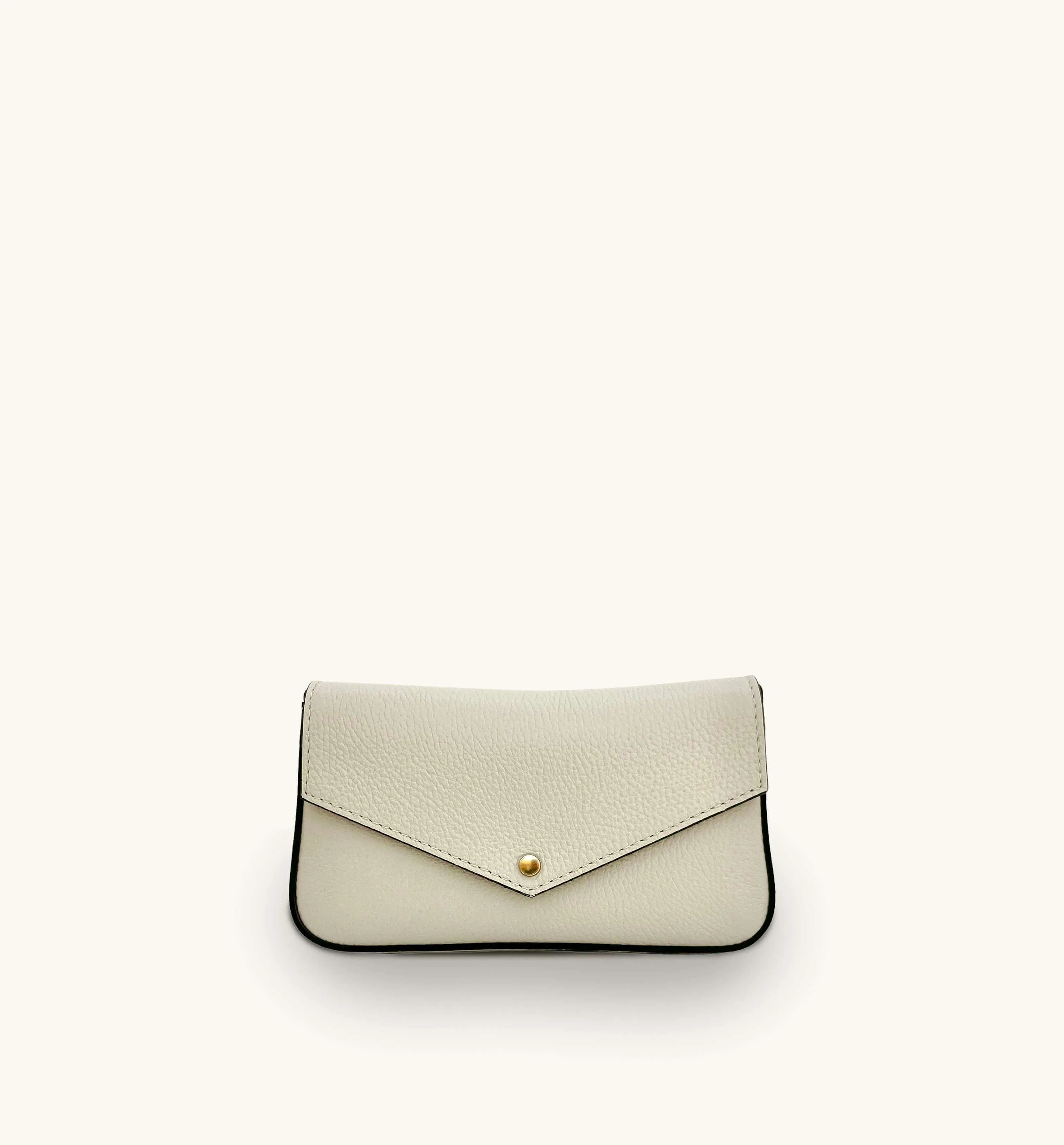 The Munro Stone Leather Shoulder Bag