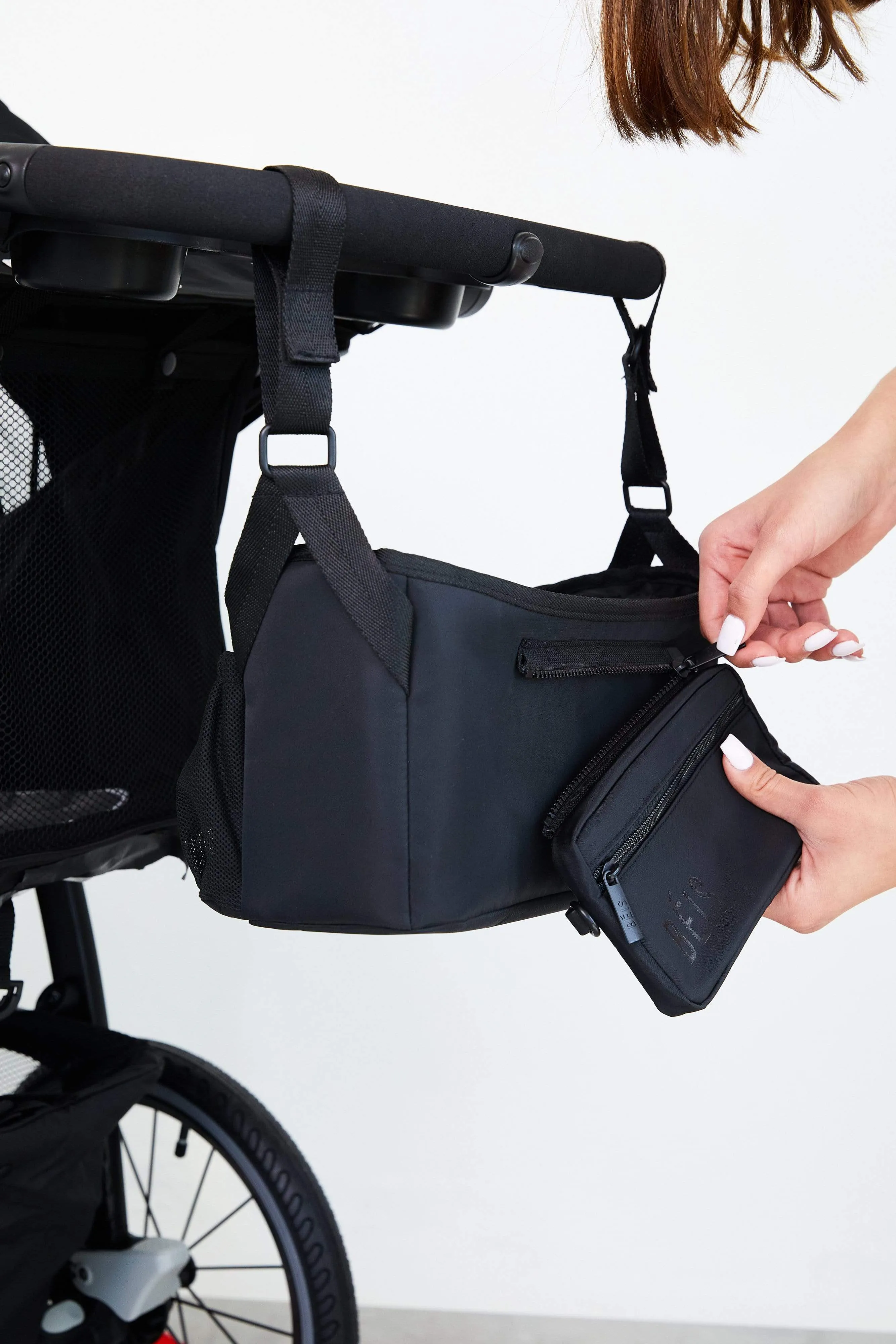 The Stroller Organizer in Black