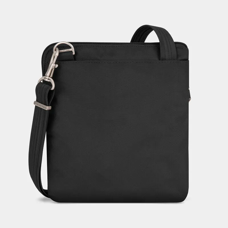 Travelon Anti-Theft Classic Slim Double Zip Crossbody