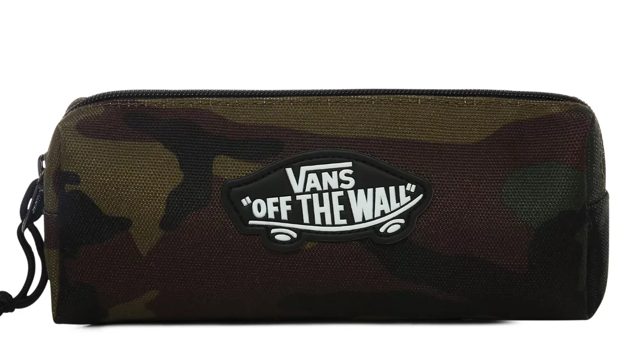 Vans Pencil Case Pouch Camo School College Pen Case