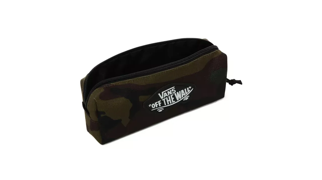 Vans Pencil Case Pouch Camo School College Pen Case