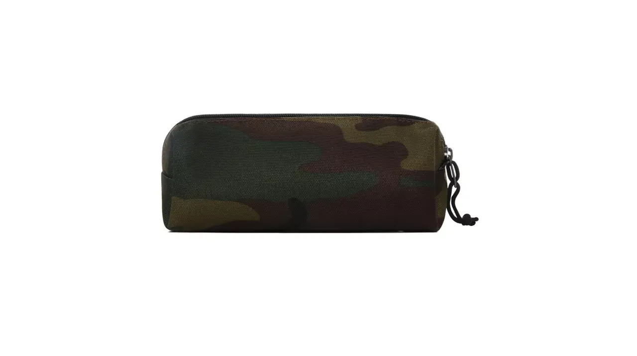 Vans Pencil Case Pouch Camo School College Pen Case