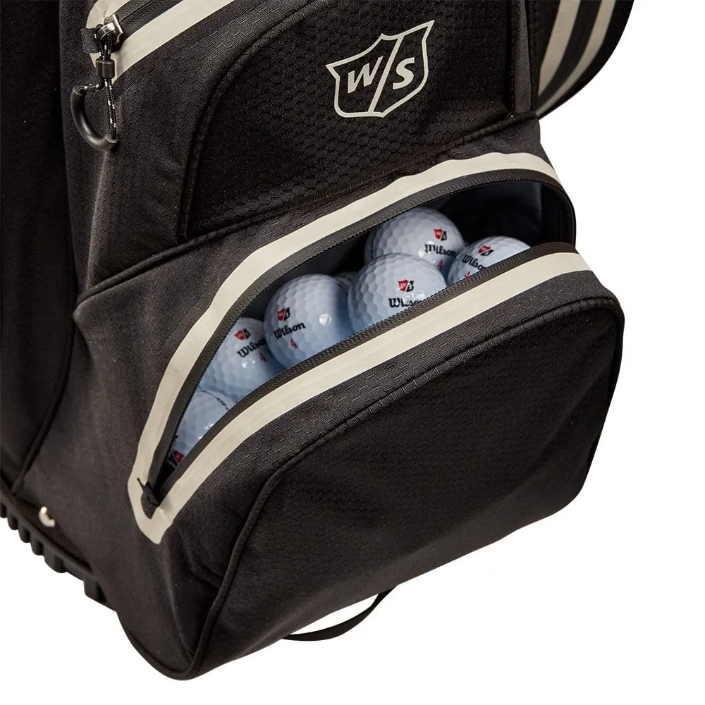 Wilson Exo Dry Waterproof Stand Bag - Black/Charcoal/Silver