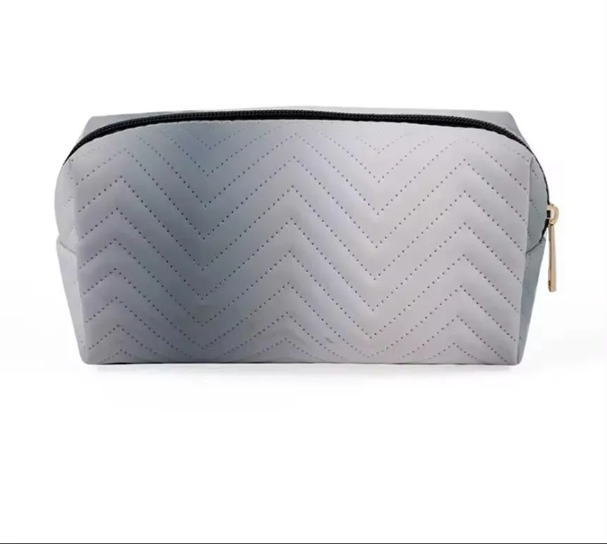 Women Waterproof PU Leather Gradient Cosmetic Storage Bags-(SA2405-111)