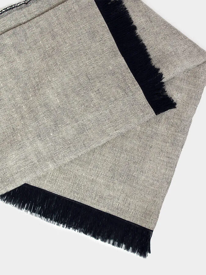 Yoga Studio GOTS Organic Cotton Two Toned Yoga Blanket